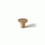 POIGNÉE DE MEUBLE - BOUTON EN BOIS FOREST 901 - NATUREL - D38 H28 ESTAMP