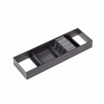 PORTE-COUTEAU POUR TIROIR ORDERBOX - 150X470MM - GRIS - ACIER ET BOIS EMUCA