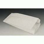 SACHET À SOUFFLET EN PAPIER, BLANC