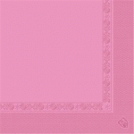 SERVIETTE ECOLABEL 2 PLIS 18 G/M² 39X39 CM TISSU ROSE (VENDU PAR 1600)