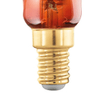 EGLO AMPOULE LED E14 4W P45 2.000K FILAMENT CUIVRE DIM