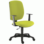 FAUTEUIL DE BUREAU KAOLA DOSSIER HAUT COLORIS PISTACHE - MANUTAN COLLECTIVITÉS