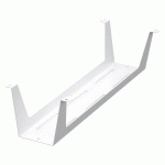 GOULOTTE PASSE-CÂBLES HORIZONTALE EXTRA OUVERTE UNIVERSELLE L 50 CM X P 9 X H 12 CM BLANC