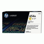 HP 654A TONER JAUNE AUTHENTIQUE LASERJET