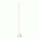 POTELET INCLINABLE AMORTICHOC AGORA - ZINC BLANC 9010 - PROCITY