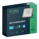 PROJECTEUR D'ÉCLAIRAGE LED V-TAC VT-44050 10026 CEE: F (A - G) 50 W BLANC FROID V222763