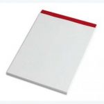 UNIPAPEL BLOC ÉCONOMIQUE SANS COUVERTURE 21,5X31 160 PAGES UNIES BLANCHES