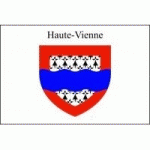DRAPEAU HAUTE VIENNE : DIMENSIONS - 100 X 150 CM