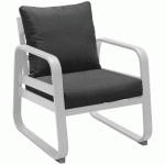 FAUTEUIL TONIO - BLANC - PROLOISIRS