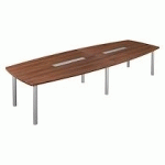 TABLE MODULAIRE NOYER FREGATE 10 PERSONNES PIÉTEMENT ALUMINIUM