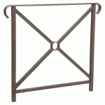 BARRIÈRE HÉRITAGE SIMPLE CROIX 80 DOUBLE CROSSE GRIS PROCITY - PROCITY