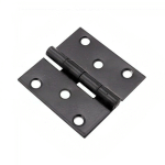 MATERIAUXBRICO - CHARNIÈRE DE CONSTRUCTION 50X50X1.2MM NOIR ZBB50C