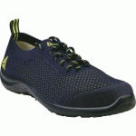 CHAUSSURES BASSES BLEU-JAUNE - S1P SRC TAILLE 43 - DELTA PLUS