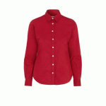 COTTOVER CHEMISE TWILL FEMME - CERTIFIÉ GOTS ROUGE - TAILLE 40
