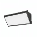 FORLIGHT APPLIQUE EXTÉRIEURE IP65 SAMPER LED 10.5W 3000K NOIR 615LM - NOIR