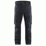 PANTALON DE TRAVAIL SERVICES DENIM STRETCH 2D MARINE TAILLE 42C - BLAKLADER