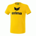 T-SHIRT PROMO - ERIMA - CASUAL BASIC ENFANT JAUNE