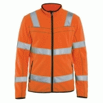 VESTE MICROPOLAIRE HAUTE-VISBILITÉ TAILLE M - BLAKLADER