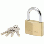 CADENAS EN LAITON MASSIF EXTRA ÉPAIS - 60 MM - ANSE 36MM - MASTER LOCK