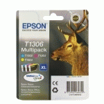 EPSON T1306 PACK CARTOUCHE DE 3 COULEURS POUR IMPRIMANTE JET D