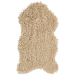 HOMEMAISON - PEAU DE MOUTON FAUSSE FOURRURE NATUREL 60X90 CM - NATUREL