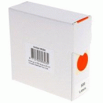 LOT DE 4 - PASTILLE DE COULEUR, DIAMÈTRE: 35 MM, ROUGE FLUO