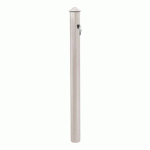 POTELET AMOVIBLE PRIMABLOC 3 CLÉS ID.AGORA - ZINC GRIS 7044 - PROCITY
