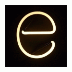 SELETTI NEON LETTERS- E