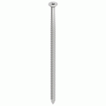 25 VIS À BOIS POUR CHARPENTE - ACIER DUROCOAT T - TÊTE FRAISÉE TORX - 13X600 HECO