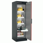ARMOIRE SÉCURITÉ Q-PEGASUS-90 Q90.195.060.WDACR GRIS/ROUGE - ASECOS