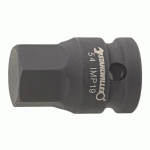 DOUILLE MÂLE 1/2 - IMPACT - 6 PANS - 6 MM STAHLWILLE