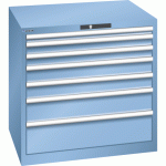 LISTA - ARMOIRE À TIROIRS (HXLXP) 85 X 87 X 72,5CM KEY LOCK R5012