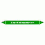 LOT DE 3 - MARQUEUR TUYAUTERIE - EAU D