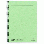 NOTEMAKER EUROPA CAHIER RELIURE INTÉGRALE A4 120 PAGES DÉTACHABLES LIGNÉ - LIME - LOT DE 10