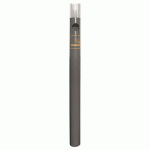 POTELET CENDRIER Ø76MM POMMEAU INOX BROSSÉ ZINC GRIS PROCITY - PROCITY