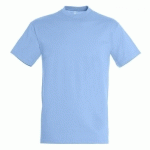 TEE-SHIRT PERSONNALISABLE ACTIVE ADULTE 190G CIEL