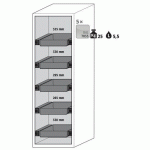 ARMOIRE S-PHOENIX TOUCHLESS-90 S90.196.060.075.FDAO GRIS - ASECOS