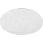 LAMPE LED POUR SALLE DE BAIN BRILONER LEUCHTEN BRILI, 18 W, 2200 LM, IP44, BLANC, PLASTIQUE-MÉTAL, CIEL ÉTOILÉ, Ø 38,5 CM