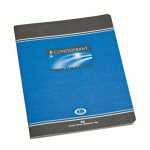 LOT DE 5 - CAHIER PIQUÉ CONQUÉRANT SEPT 17 X 22 CM PETITS CARREAUX 96 PAGES