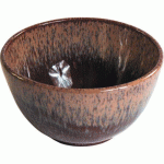 LOT DE 6 - KOLOREO COUPELLE Ø 12 CM MARRON