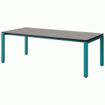 TABLE MALIBU 180X80 T3 SOUDÉ ST ANTIB BÉTO F186/NO BLEU 5018