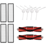 TLILY - 10 PIÈCES FILTRES DE BROSSES LATÉRALES DE BROSSE PRINCIPALE POUR 1C STYTJ01ZHM ACCESSOIRES DE PIÈCES D'ASPIRATEUR ROBOT