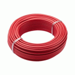 FIL RIGIDE HO7V-U - 1,5 MM² - 25 M - ROUGE DEBFLEX