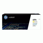 HP LASERJET TONER JAUNE 659X AUTHENTIQUE GRANDE CAPACITÉ