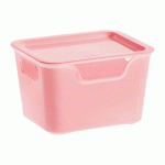 LOT DE 6 - BOÎTE DE RANGEMENT POLYPROPYLÈNE 1,9 L CEP BELLA ROSE