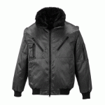 PORTWEST PJ10 BLOUSON PILOT NOIR - TAILLE L