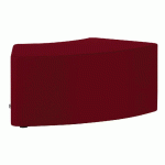 POUF SHIFT+ LANDSCAPE INCURVÉ 60° - 109,9 X 52,8 X 30 CM - MOVER ROUGE - MANUTAN COLLECTIVITÉS