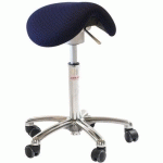 SIÈGE MINI FLEXMATIC - TISSU 3D - HAUT - BLEU - GLOBAL PROFESSIONAL SEATING