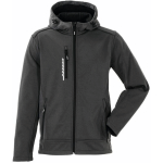 VESTE SOFTSHELL HAWK OUTDOOR ANTHRACITE TAILLE XS - SCHWARZ