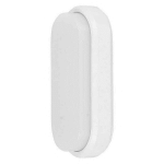 APPLIQUER 12W 6400K YUCATAN OVALE IP65 BLANC 19.8X9.8X5.5 1140 LM